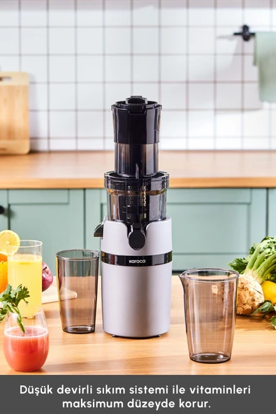 Slow Juicer Yavaş Sıkım Katı Meyve Sıkacağı - 3