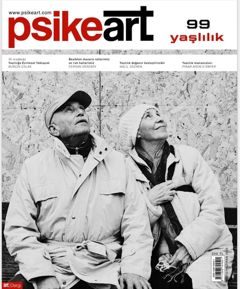 Psikeart Dergi 99.Sayı Mayıs-Haziran 2025 ürün görseli 1