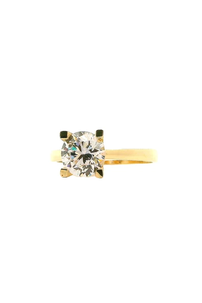Cigold Tektaş Yüzük 14 Ayar Altın 2.33 Gr OA-K21601029218 - 2
