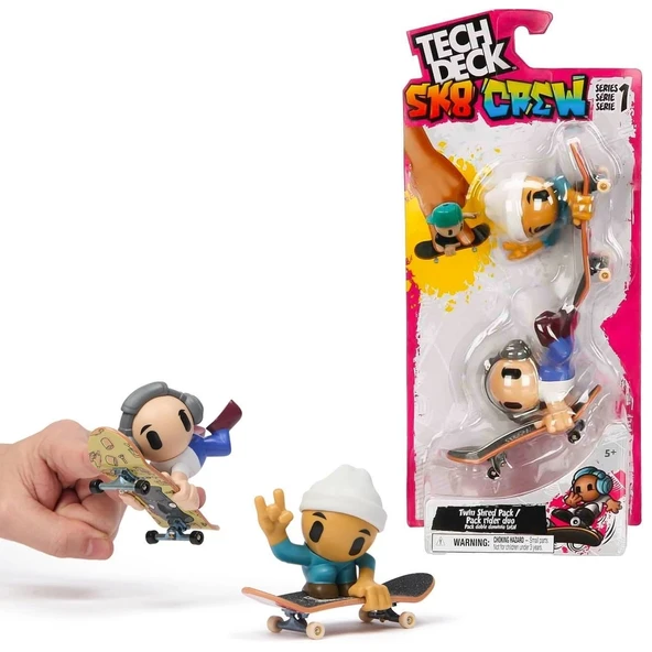 6071061 Tech Deck SK8 Crew İkili Paket - 4