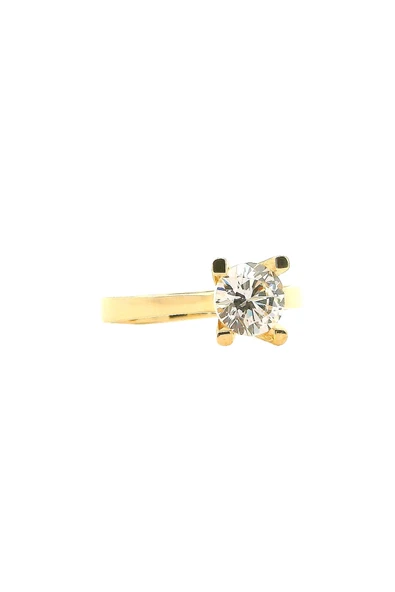 Cigold Tektaş Yüzük 14 Ayar Altın 1.44 Gr OA-K21301029222 - 3