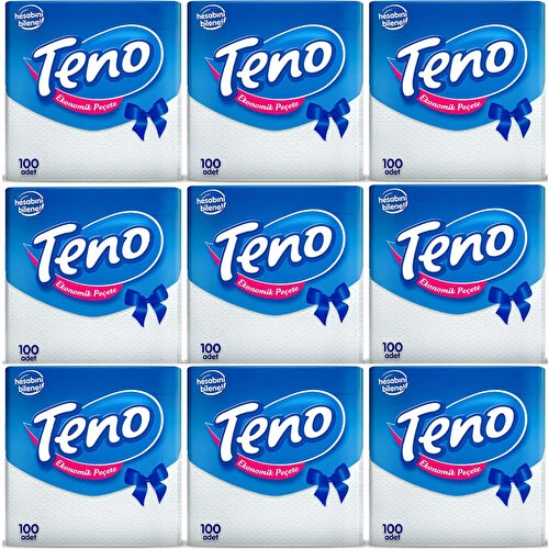 Teno Peçete 100'LÜ x 9 Paket