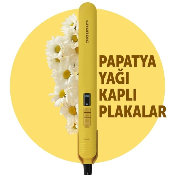 Grundig HS 7033 Botanika Saç Düzleştirici