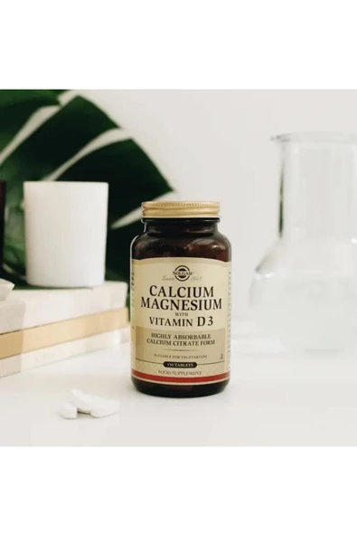 Solgar Calcium Magnesium Vitamin D3 150 Tablet - 2