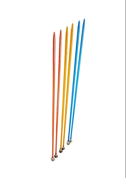 Metalize Şiş 35 cm 5 Numara (Renk Stoğa Göre)