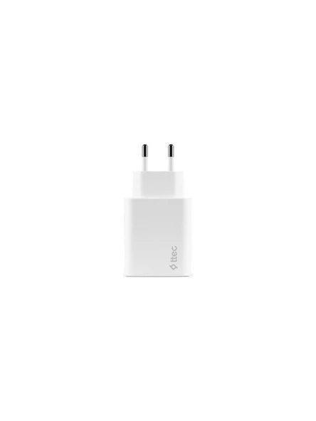 TTEC 2SCS27B ttec SmartCharger Duo PD 40W Seyahat Hızlı Şarj Aleti USB-C + USB-C Beyaz - 3