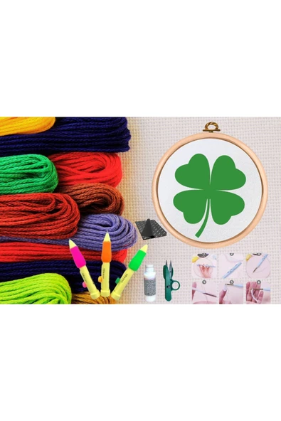 Punch Seti Nakış Seti Kasnaklı Kendin Yap Seti Seri 10 ürün görseli