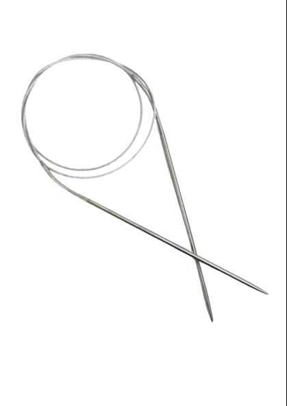 Misinalı Çelik Şiş 7 Numara 40 cm