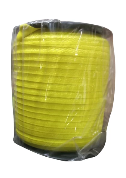 Çamaşır Lastiği Düz 1 cm  1 Metre Sarı