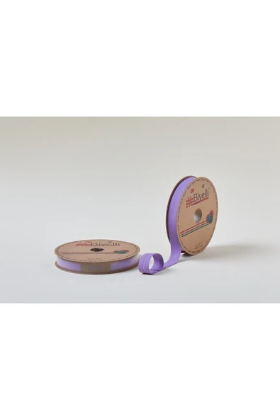 Biye Koton Katlı D51 Açık Mor 2 cm 25 Metre %65 Koton %35 Polyester ürün görseli