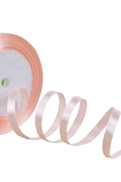 Saten Kurdele 3 cm 10 Metre Somon ürün görseli