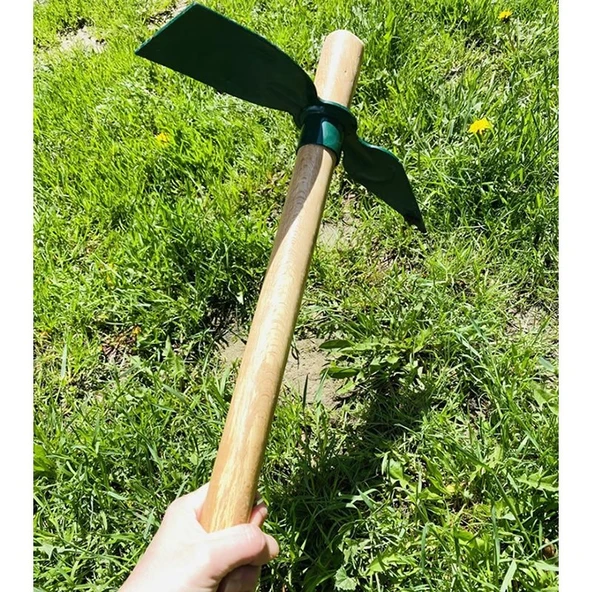 El Çapası Saplı Sivri Tarla Bahçe Çapası - Resim 5