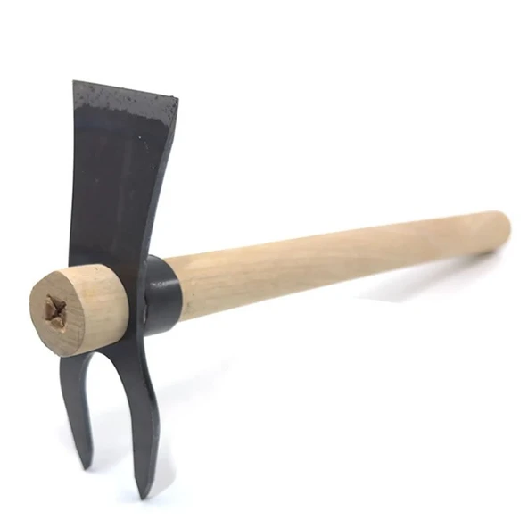 El Çapası Saplı Çatal 2 Dişli Tarla Bahçe Çapası - Resim 2