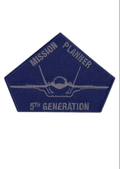 Aplike Ütü İle Yapışan Mission Planner Lacivert Arma 6 cm ürün görseli