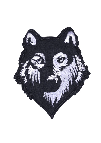 Aplike Ütü İle Yapışan Kurt Arma 6x7 cm ürün görseli