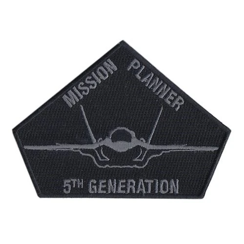 Aplike Ütü İle Yapışan Mission Planner Siyah Arma 6 cm ürün görseli