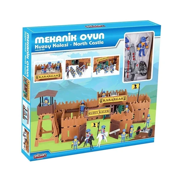 04 001 Mini Mekanik Seri 1 Kuzey Kalesi -pilsan Oyuncak