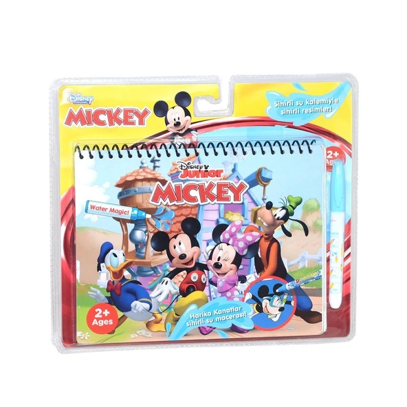 Bk007 Mickey Sihirli Boyama Kitabı  St0403