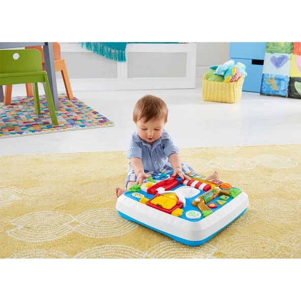 Drh44 Fisher-price® Yaşa Göre Gelişim Eğitici Köpekçiğin Aktivite Masası Türkçe Ve İngilizce - 3