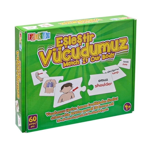 Edu-1008 Eşleştir Vücudumuz - 1