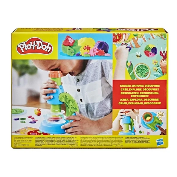 G0494 Play-doh Işıklı Mikroskop Oyun Seti +3 Yaş - 7