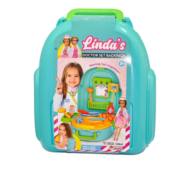 03843 Linda Nın Doktor Set Sırt Çantası