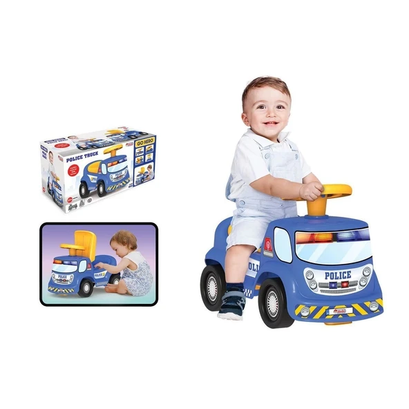 04038 Go Hero Polis Aracı -fentoys - 1