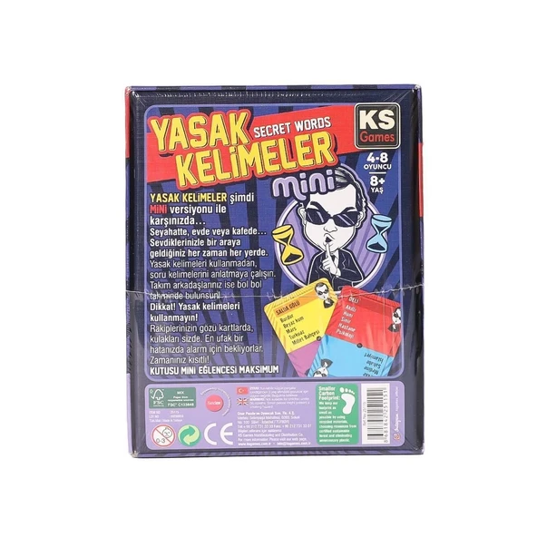 25115 Mini Yasak Kelimeler Oyunu -ks Games - Resim 2