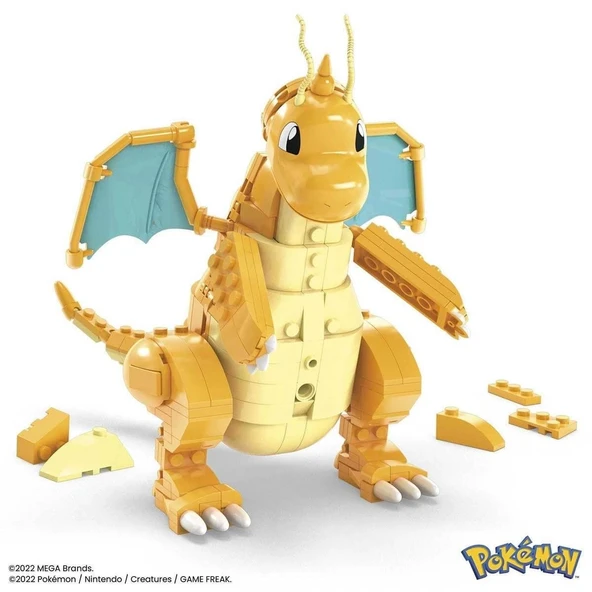Hkt25 Mega™ Pokémon™ Dragonite 387 Parça +8 Yaş - 2