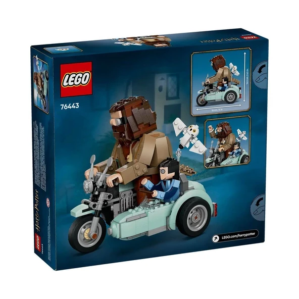 76443 Lego Harry Potter-hagrid Ve Harrynin Motosiklet Yolculuğu 617 Parça +9 Yaş - Resim 5
