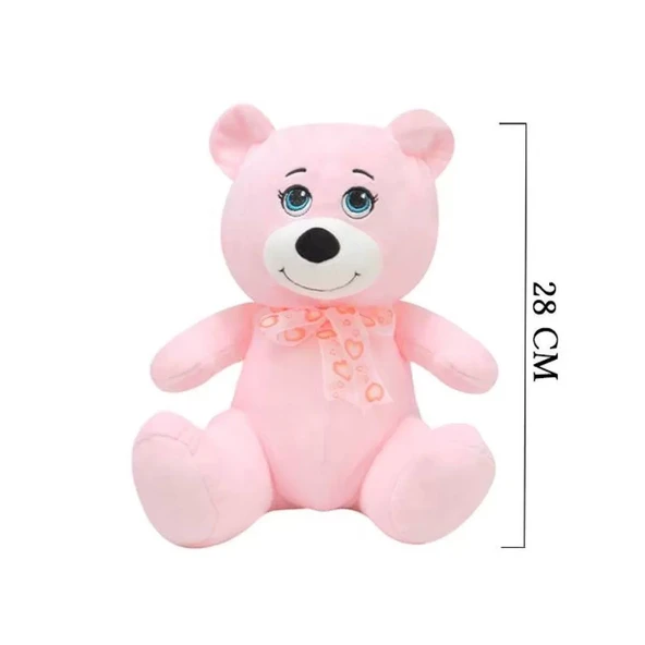 1022p Göbekli Ayı 28 Cm Pembe -selay Oyuncak - 2