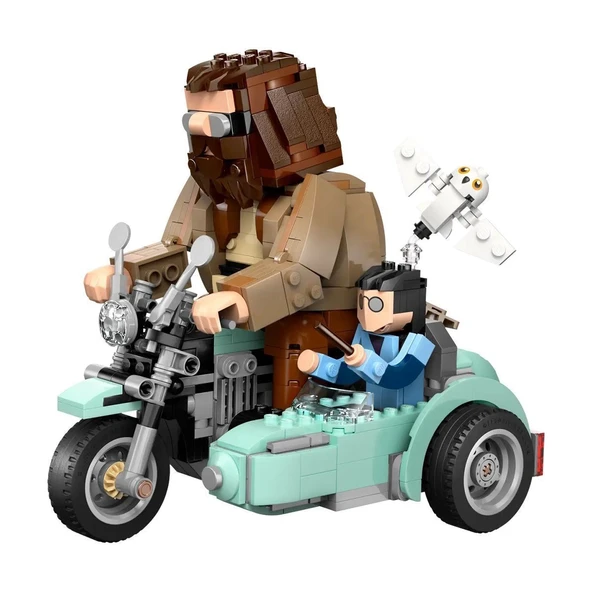76443 Lego Harry Potter-hagrid Ve Harrynin Motosiklet Yolculuğu 617 Parça +9 Yaş - Resim 2