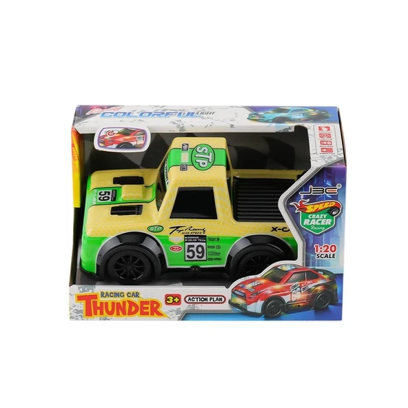 Ju688-32-31 Neon Ledli Yarış Arabası -birliktoys - 4
