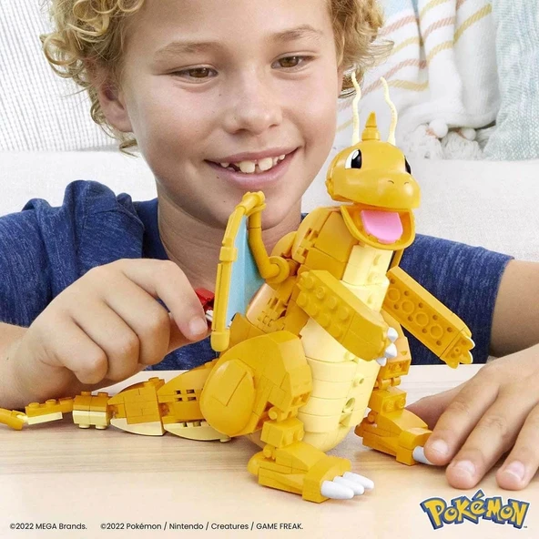 Hkt25 Mega™ Pokémon™ Dragonite 387 Parça +8 Yaş - 5