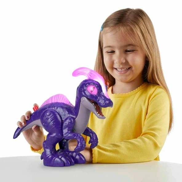 Hml43 Imaginext™ Jurassic World™ Deluxe Xl Parasaurlophus - 4