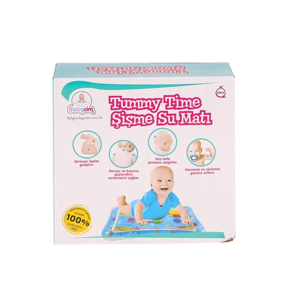 884c Tummy Time Şişme Su Matı -birliktoys - 2