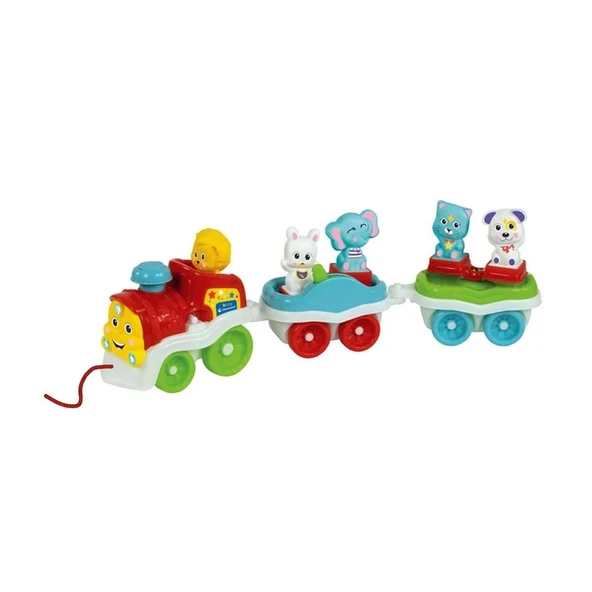 17848 Baby Clementoni - Bebek Hayvanlar Treni +9 Ay - 2