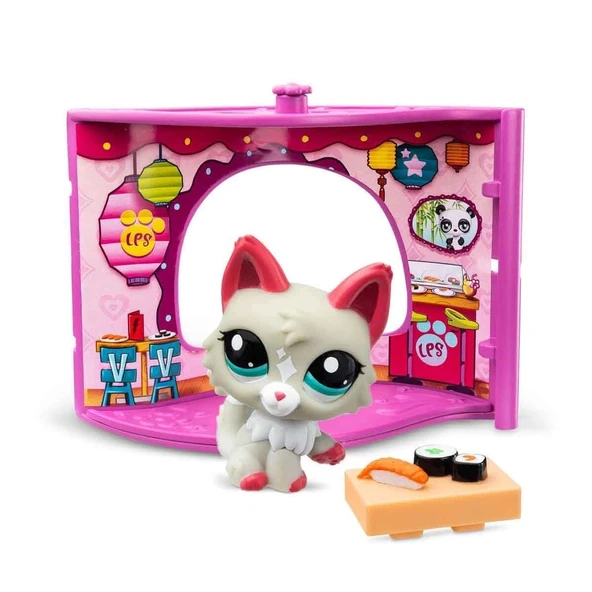 0590 Littlest Pet Shop Miniş Ve Temalı Oyun Köşesi -sunman - 5