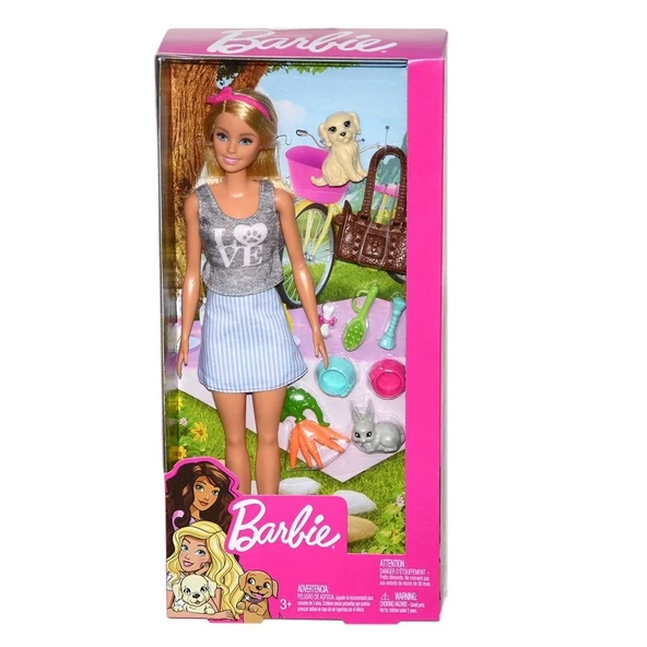 Fpr48 Barbie Ve Sevimli Hayvan Arkadaşları
