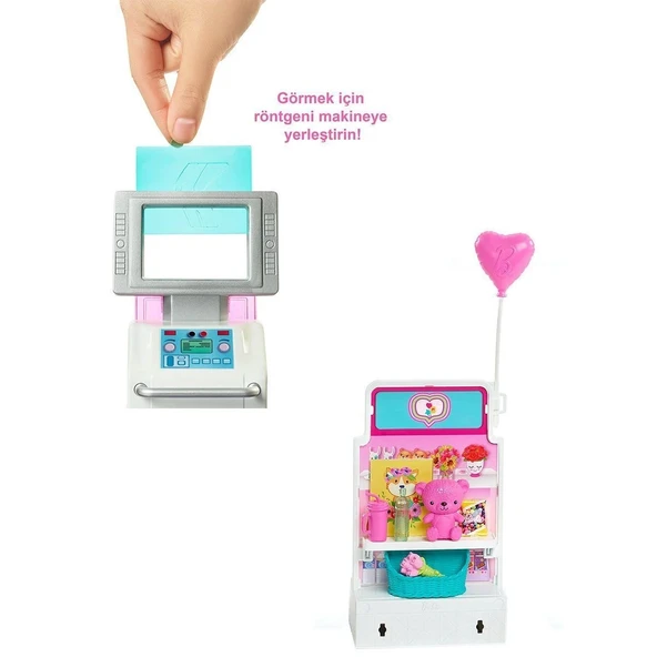 Gtn61 Barbie'nin Klinik Oyun Seti - 7