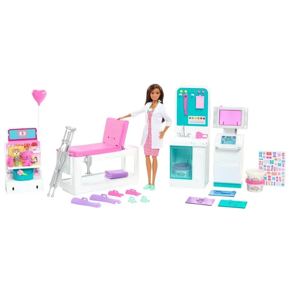 Gtn61 Barbie'nin Klinik Oyun Seti - 2