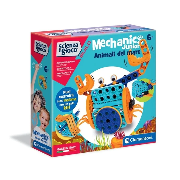 75059tr Mechanics Junior - Deniz Hayvanları +6 Yaş