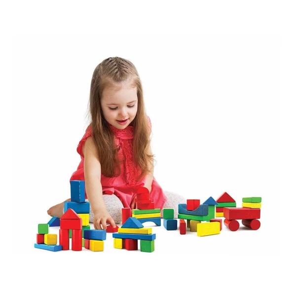 Kıd-1003 Ahşap Bloklar 80 Parça - 2