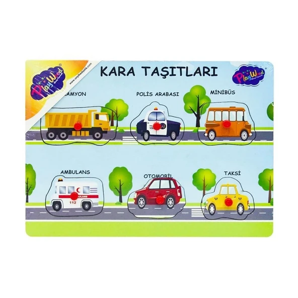 147/148 Ahşap Tutmalı Kara Ve Hava Taşıtları - 1