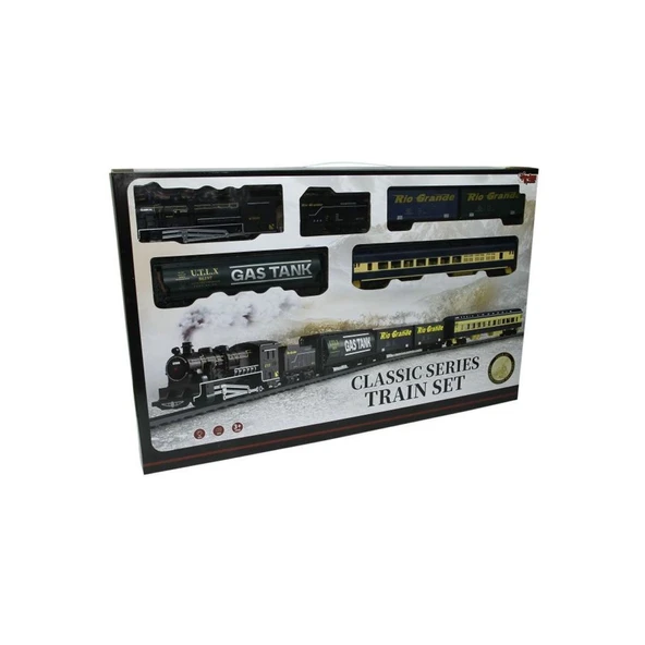 Ff-1601c Işıklı Ve Sesli 33 Parça Classic Tren - Vardem Oyuncak - 1
