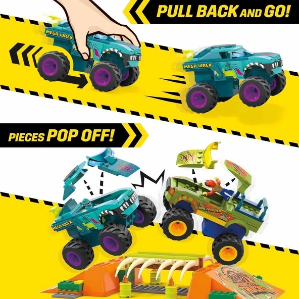 Hkf89 Mega Hot Wheels® Mega-wrex™ Dinozor Kemikli Aksiyon Sahası - 4