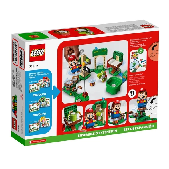 71406 Lego Super Mario Yoshinin Hediye Evi Ek Macera Seti 246 Parça +6 Yaş - Resim 5
