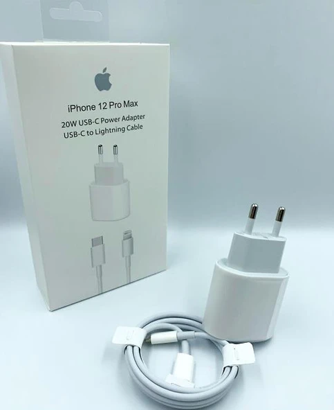 Mimozaavm Apple iPhone Tüm Serilerle Uyumlu Hızlı Şarj Aleti Kablo Adaptör Set Iphone 11 / 12 / 13 / Pro / Pro Max - 6