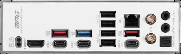 MSI MPG B850 EDGE TI WIFI AM5 DDR5 8400MHZ(OC) HDMI 4x M.2 USB 10Gbs 5G LAN WI-FI 7 ATX - 4