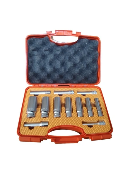 Rico RC1113SD Uzun Lokma Seti Takımı 1/2" 12PCS 12 Köşe